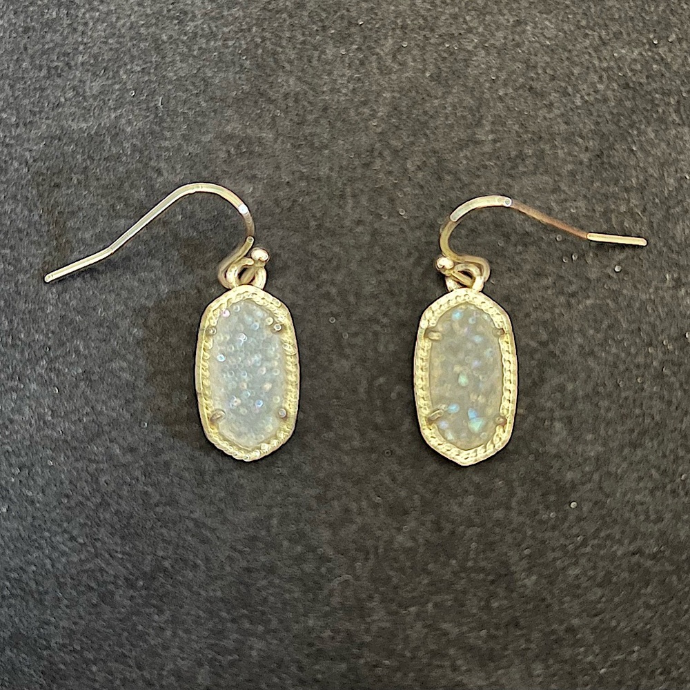 Kendra Scott Drusy drop earrings